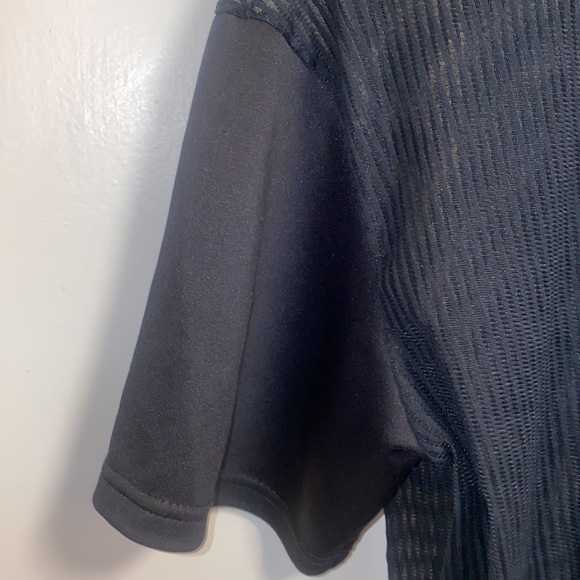 Fashion Nova Small Black Mesh Shirt - Picture 6 of 9